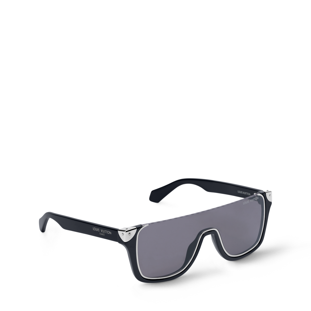 LV Heritage Mask Sunglasses - Luxury S00 Silver | LOUIS VUITTON